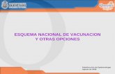Esquema Nacional De Vacunacion