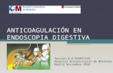 Anticoagulación en endoscopia digestiva