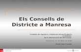 Els consells de districte - MANRESA