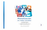 Monetización en redes sociales