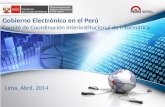 Comité de Coordinación Interinstitucional de Informática 2014