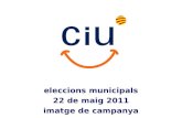 Presentació CiU campanya municipals 2011