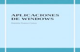 Aplicaciones windows