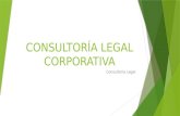 Presentación consultoría legal corporativa