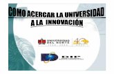 Foro Innovación y Educación Superior: Presentación Raimundo Abello - Universidad del Norte