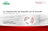 Futuralia - La reputación de España en el mundo 2011