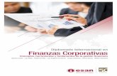 Tríptico Diplomado Internacional en Finanzas Corporativas