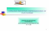Catalogo iniciativas emprendedoras de huechuraba