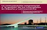 Informe Anual "La comunicación empresarial y la gestión de los intangibles en España y Latinoamérica" 2010