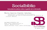 SocialBiblio: comunidad de práctica en gestión de la información