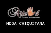 Artes -  Ropa Chiquitana