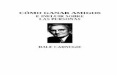 Dale Carnegie - como ganar amigos