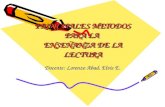 PRINCIPALES METODOS L-E