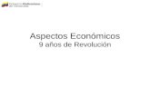 9 años de Revolución   Gráficos de aspectos económicos