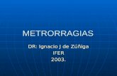 Metrorragias Clase Uba