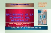 NACIMIENTO DE LA ECONOMÍA DEL DESARROLLO_presentación