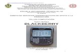 Análisis de Objeto Técnico Del Blackberry