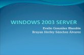 Presentacion de windows server 2003