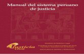 Manual del Sistema Peruano de justicia (CONSORCIO JUSTICIA VIVA)