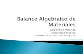 Balance Algebraico de React