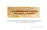 Leishmaniosis Canina- Enfoque Clinico