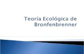 Teoria Ecologica de Bronfenbrenner