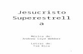 Jesucristo Super Est Rel La Ocesa 2001 Libreto