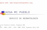 Servicio Neonatología - Hospital Mi Pueblo