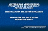 Software Aplicación Administrativa