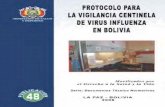 Protocolo para la Vigilancia Centinela de Virus Infuenza en Bolivia