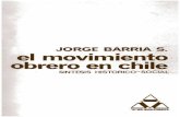 Jorge Barria S.- El movimiento Obrero en Chile; Sintesis Histórico Social