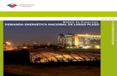 Modelo de Proyección de Demanda Energética Nacional de Largo Plazo