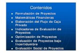 Formulación de Proyectos Matemáticas Financieras Elaboración Del