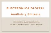 ElectrÓnica Digital Análisis y síntesis