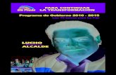 Luis Revilla - Programa de Gobierno 2010-2015