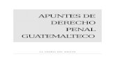 Apuntes Derecho Penal Guatemalteco