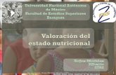 2752 VALORACION DEL ESTADO NUTRICIONAL