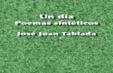 Un día. Poemas sintéticos - José Juan Tablada