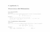 Combinatoria Teorema Del Binomio