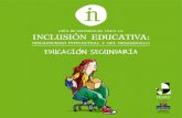 Guía para la elaboración de materiales para la inclusion en Secundaria.