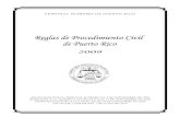Reglas Procedimiento Civil de Puerto Rico (2009)