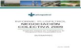 Informe sobre situaciòn de Pluspetrol para Negociaciòn Colectiva 2009