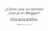 Como usar Blogger con Dominio Propio .com.ar