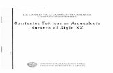 Corrientes Teóricas en Arqueología