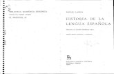 Lapesa - historia de la lengua española