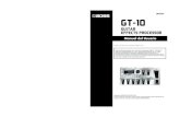 GT-10 manual