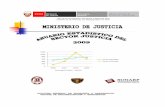 Anuario Estadístico del Sector Justicia (2009)