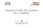 PRODUCCIÒN DE HUMUS DE LOMBRIZ