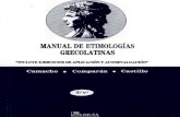 Manual de Etimologías Grecolatinas