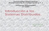 Introduccion a los Sistemas Distribuidos